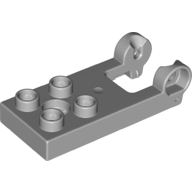Duplo Plate 2 x 3 with 4 Studs and Reinforced Hinge (65084)
