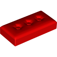 Duplo Tile 2 x 4 with Cushion Pattern (65110)
