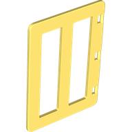 Duplo Door with Two Long Window Panes (65111)