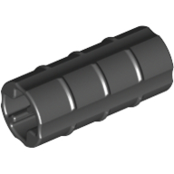 Technic Axle Connector Ridged [with x Hole x Orientation] (6538b)