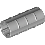 Technic Axle Connector Ridged [with x Hole x Orientation] (6538b)