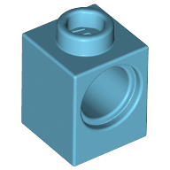 Technic Brick 1 x 1 with Pin Hole (6541)