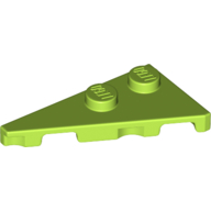 Wedge Plate 2 x 4 27° Left (65429)