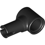 Technic Pin Connector Hub with 1 Pin with Friction Ridges Lengthwise [Square Holes] (65487)
