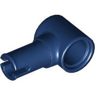 Technic Pin Connector Hub with 1 Pin with Friction Ridges Lengthwise [Square Holes] (65487)