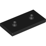 Plate Special 2 x 4 with Groove and Two Center Studs (Jumper) (65509)