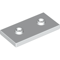 Plate Special 2 x 4 with Groove and Two Center Studs (Jumper) (65509)
