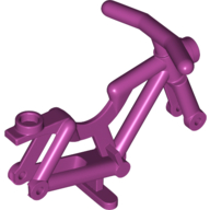 Bicycle Frame, Reinforced Headlight [Hollow Stud] (65574)
