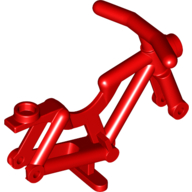 Bicycle Frame, Reinforced Headlight [Hollow Stud] (65574)