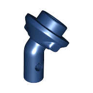 Bar, Angled with 1 x 1 Round Plate / Stud on End (65578)