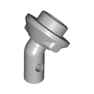 Bar, Angled with 1 x 1 Round Plate / Stud on End (65578)