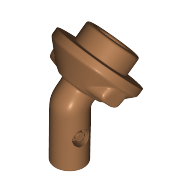 Bar, Angled with 1 x 1 Round Plate / Stud on End (65578)