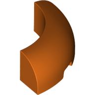 Brick Round Corner 3 x 3 x 1 No Studs (65617)