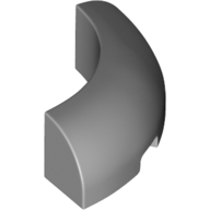 Brick Round Corner 3 x 3 x 1 No Studs (65617)