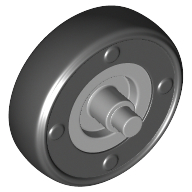 Wheel 14.4 mm with Bar (65630)