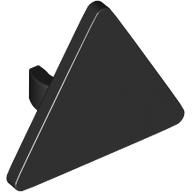 Road Sign Clip-on 2.2 x 2.667 Triangular with Open O Clip (65676)