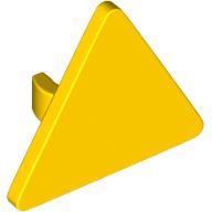 Road Sign Clip-on 2.2 x 2.667 Triangular with Open O Clip (65676)