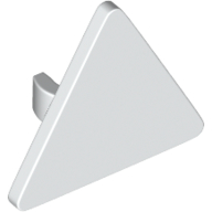 Road Sign Clip-on 2.2 x 2.667 Triangular with Open O Clip (65676)