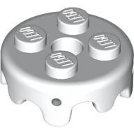 Plate Special Round 2 x 2 with Melting Drops/Icing on Sides (65700)