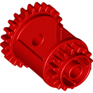 Technic Gear Differential, 24 -16 Tooth with Clutch on Both Sides (6573)