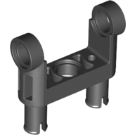 Technic Pin Connector Toggle Joint Smooth Double with 2 Pins [Square Holes] (65746)