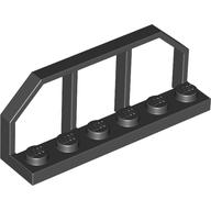 Plate Special 1 x 6 with Train Wagon End Fence (6583)