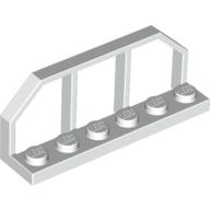 Plate Special 1 x 6 with Train Wagon End Fence (6583)
