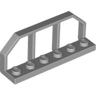 Plate Special 1 x 6 with Train Wagon End Fence (6583)