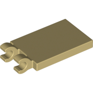 Tile Special 2 x 3 with 2 Clips without Tab between Clips (65886)