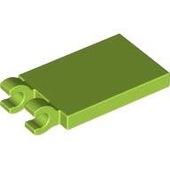 Tile Special 2 x 3 with 2 Clips without Tab between Clips (65886)