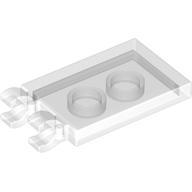 Tile Special 2 x 3 with 2 Clips without Tab between Clips (65886)