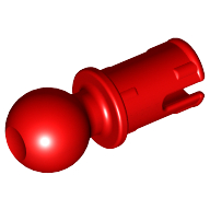 Technic Pin with Friction Ridges Lengthwise and Towball (6628)