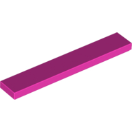 Tile 1 x 6 with Groove (6636)