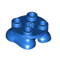 Feet, 2 x 2 x 2/3 with 4 Studs on Top (66858)
