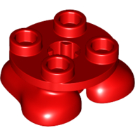 Feet, 2 x 2 x 2/3 with 4 Studs on Top (66858)