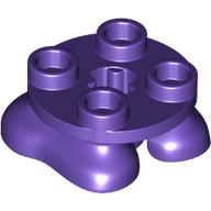 Feet, 2 x 2 x 2/3 with 4 Studs on Top (66858)