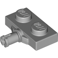 Plate Special 1 x 2 with Wheel Holder, Reinforced Underside (66897)