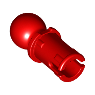Technic Pin with Friction Ridges Lengthwise and Towball - Round Pin Hole (66906)