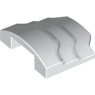 Slope Curved 4 x 3 with 3 Layers, 1 x 3 Cutout on Underside (66955)