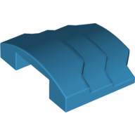 Slope Curved 4 x 3 with 3 Layers, 1 x 3 Cutout on Underside (66955)