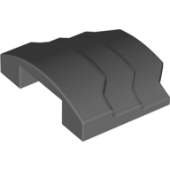 Slope Curved 4 x 3 with 3 Layers, 1 x 3 Cutout on Underside (66955)