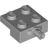 Plate Special 2 x 2 with Wheel Holder with Widened Center Pin (67688)