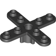 Propeller 4 Blade 5 Diameter with Rounded Ends, Closed Hub (67737)