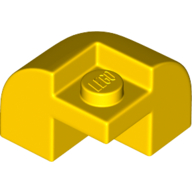 Brick Curved 2 x 2 x 1 1/3 Curved Top, Corner (67810)