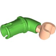 Arm, with Pin, Light Nougat Hand (67906c04)