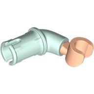Arm, with Pin, Light Nougat Hand (67906c04)