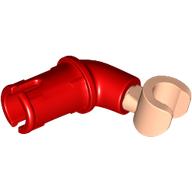 Arm, with Pin, Light Nougat Hand (67906c04)