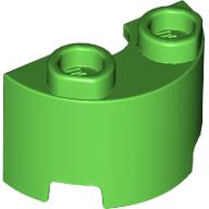 Brick Round, Half 1 x 2 (68013)
