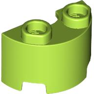 Brick Round, Half 1 x 2 (68013)
