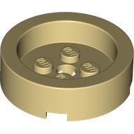 Brick Round 4 x 4 with Recessed Center (68325)